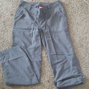 Size 4 north face light hiking pants